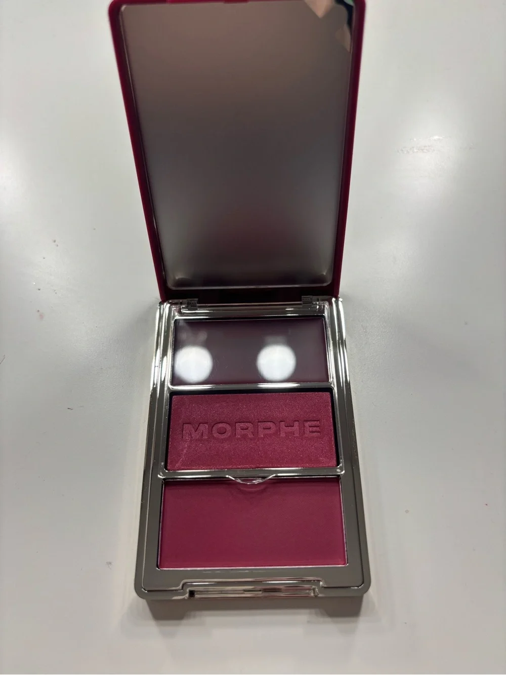 Morphe Cheek Thrills Multi-Finish Face Trio- Wine & Dine